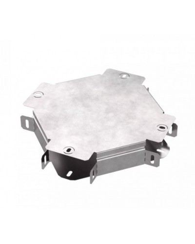 Х-образный ответвитель с крышкой Стандарт 100х50 Промрукав (PR16.0456) в Коврове Аксессуары для лотков Pintop.ru