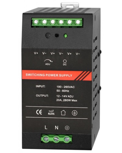 Блок питания Smartec ST-PS120DDU-BK в Коврове Дополнительное оборудование для СКУД Pintop.ru