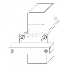 Узел крепления блоков подключения и управления БД-НР, БМ-НР, БУПР извещателей Омега-микродизайн УЗК-КС 57