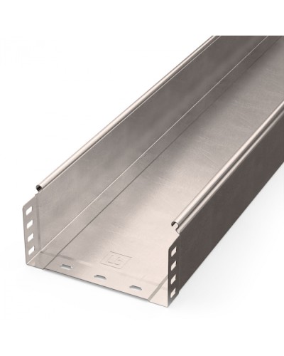 Лоток неперфорированный Стандарт INOX (AISI 409) 200х100х3000 (0,8 мм) (6 м/уп) Промрукав (PR16.2394) в Коврове Кабельные лотки Pintop.ru