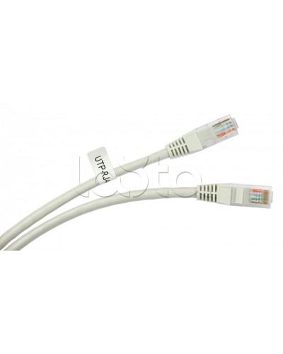 Шнур коммутационный 2xRJ-45/8P8C U/UTP кат.5е (1 м) Cabeus PC-UTP-RJ45-Cat.5e-1m в Коврове Патчкорды (медные) Pintop.ru