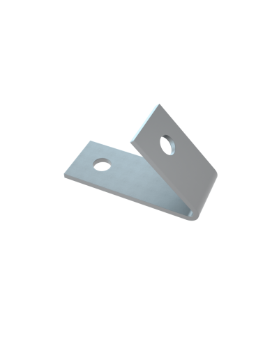 Уголок c острым углом 135 гр. с двумя отверстиями КМ-профиль (USG135-2) в Коврове Аксессуары для лотков Pintop.ru