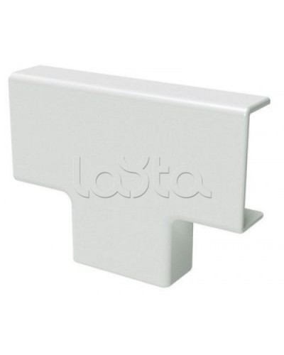 Тройник белый (розница 4 шт в пакете, 20 пакетов в коробке) DKC (00525R) в Коврове Аксессуары для кабель-канала Pintop.ru