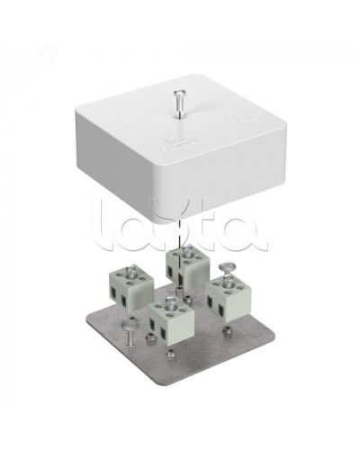 Коробка огнестойкая разветвительная для кабель-канала 75х75х30 Промрукав (40-0450-FR6.0-4-8-Р) в Коврове Распределительные коробки Pintop.ru