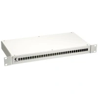 Бокс оптический 19", 1U 32SC Cabeus FO-19-32SC