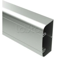 Кабель-канал алюминевый 110x50 мм (с 1 крышкой), цвет серый металлик DKC (01199)