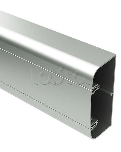 Кабель-канал алюминевый 110x50 мм (с 1 крышкой), цвет серый металлик DKC (01199) в Коврове Кабель-канал Pintop.ru