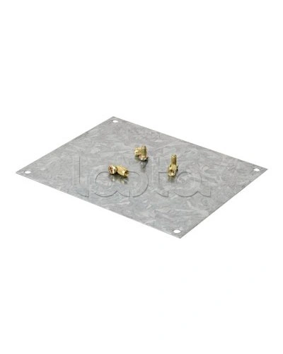 Монтажная пластина из оцинк. стали 133х109 мм, для коробок 154х129 мм DKC (653012) в Коврове Распределительные коробки Pintop.ru