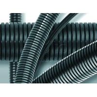 Труба гофрированная самозатухающий полиамид PA6V0 32 мм без зонда DKC 80032 (25 м)