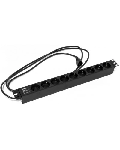 Блок розеток Hyperline SHE19-9SH-2.5IEC в Коврове Блоки розеток Pintop.ru