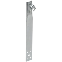 Держатель проводника круглого 6-10мм винтовой прямой h=60мм оцинкованная сталь IEK (ZDP86-11-1-16-60)