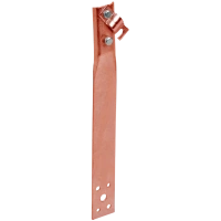 Держатель проводника круглого 6-10мм винтовой прямой h=80мм медь IEK (ZDP86-50-1-16-80)