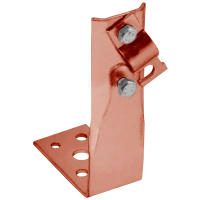 Держатель проводника круглого 6-10мм винтовой угловой h=150мм медь IEK (ZDP87-50-1-16-150)