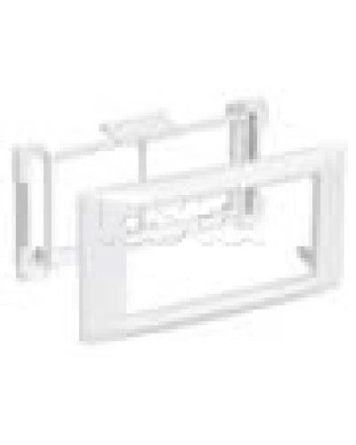 Рамка и суппорт на 4 модуля 45×45 IEK CKK-40D-RSU4-075-K01 в Коврове Распределительные коробки Pintop.ru