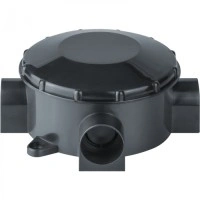 Коробка распаячная открытого монтажа трехрожковая Navigator 93 760 NSS-DB-70-35-BL