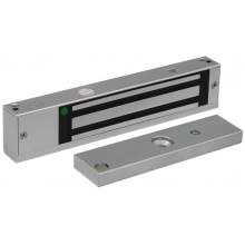 Smartec ST-EL140DL-SL - Электромагнитный замок, внутреннее исполнение, СИД, датчик положения двери, 12 VDC / 250мА, усилие 140-150 кг.