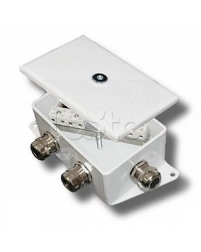 Коробка монтажная огнестойкая Гефест КМ-О (10к*10,0)-IP66-d, шесть вводов 120х80х68 в Коврове Распределительные коробки Pintop.ru