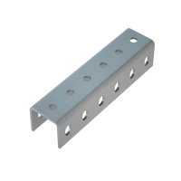 Соединитель усиленного швеллера 50х50х4,0 мм INOX304 КМ-Профиль (SLPU50-50 INOX304)