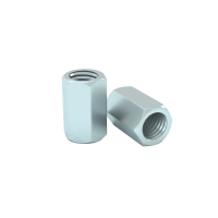 Гайка соединительная М8 DIN 6334 (упак. 50 шт) КМ-Профиль (MS8)