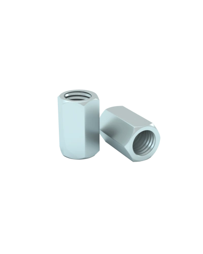 Гайка соединительная М12 DIN 6334 (упак. 20 шт) КМ-Профиль (MS12) в Коврове Крепеж Pintop.ru