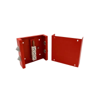 Коробка распределительная огнестойкая КРОПС, IP65, габаритные размеры 100х100х60 мм, для кабелей сечением до 4 мм2, 4 клеммы КМ-Профиль (FRJB-KM-ST4-4-04-КРОПС-IP65)