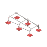 Опорная конструкция для установки оборудования TECHNORAPTOR FOOT 1000х2500 HD КМ-профиль (KM-TR-F-SSEI-1000-2500 HD)