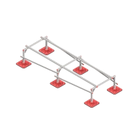 Опорная конструкция для установки оборудования TECHNORAPTOR FOOT 1000х3000 HD КМ-профиль (KM-TR-F-SSEI-1000-3000 HD)