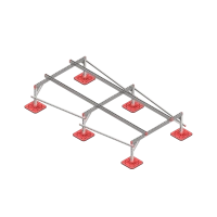 Опорная конструкция для установки оборудования TECHNORAPTOR FOOT 1500х3000 тип 1 КМ-профиль (KM-TR-F-SSEI-1500-3000-1)