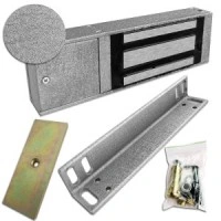 Замок электромагнитный Цифрал-250 ML ЦФРЛ.677100.002-02 серебристый шелк