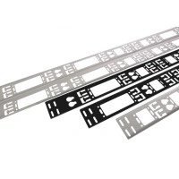 Органайзер вертикальный кабельный в шкаф 30U (черный) ЦМО (ВКО-М-30.75-9005)